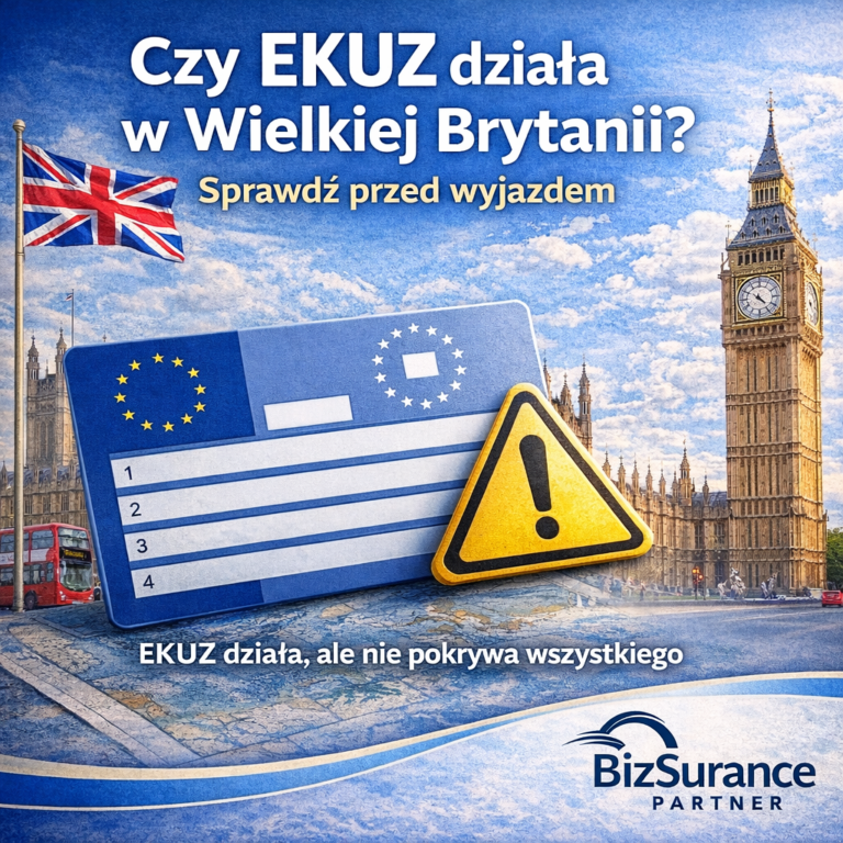 Ubezpieczenie turystyczne do Wielkiej Brytanii – czy karta EKUZ wystarczy?