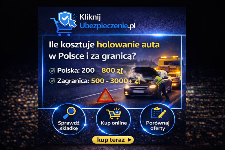 Ile kosztuje holowanie auta w Polsce i za granicą?