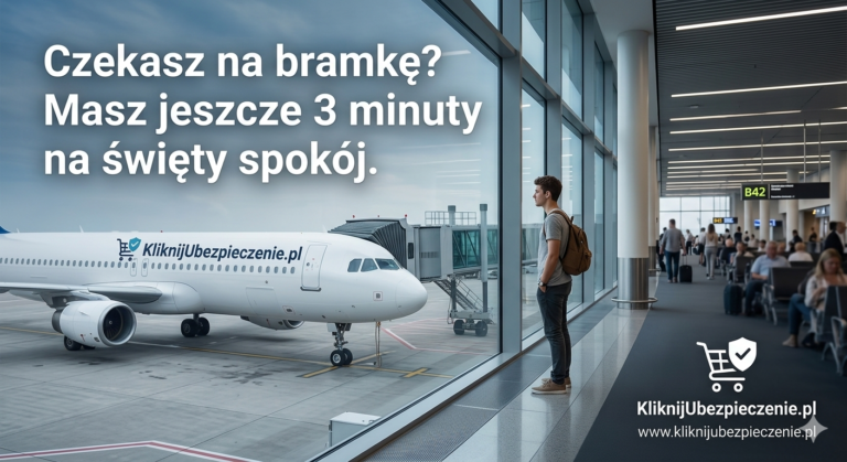 Ubezpieczenie turystyczne na ostatnią chwilę. Jak kupić polisę w 3 minuty na lotnisku?
