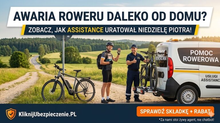 Awaria jednośladu daleko od domu? Zobacz, jak rowerowe Assistance uratowało niedzielę Piotra