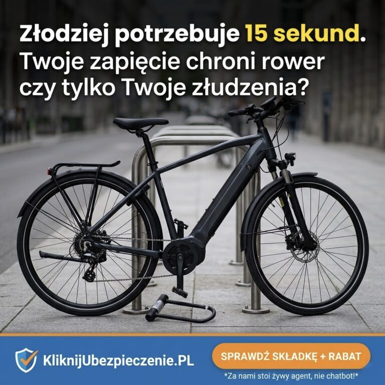 Ile kosztuje brak ubezpieczenia roweru lub hulajnogi? Prawdziwe historie i rachunki, które mogą zwalić z nóg